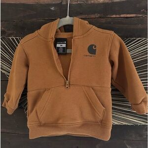 Carhartt 3/4 Zip Hoodie Size 9month